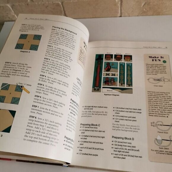 1996 Fast Fun Fabulous Quilts Book by Suzanne Nelson, Stitching Quilter Applique - Picture 10 of 10